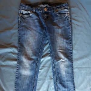 Designer skinny jeans